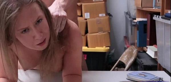  Oops Brooke Bliss got caught shoplyfting and have to pay the ultimate price